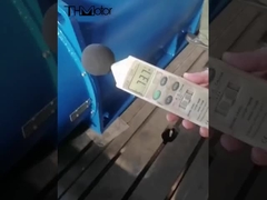 Ensaios de ruído de motores de alta tensão