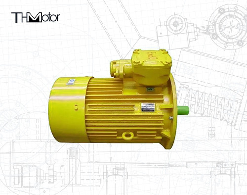 380-440V IMB3 Motor elétrico à prova de chama -15°C a 40°C Temperatura ambiente 200 KW