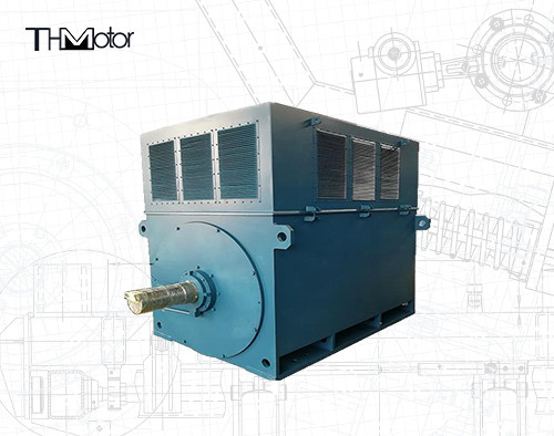 YPKK 900kw Motor Elétrico Asíncrono de Três Fases Alta Tensão 8p10p 12p