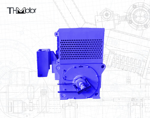 Motor de rotor da série HV com baixa vibração de alta tensão AC