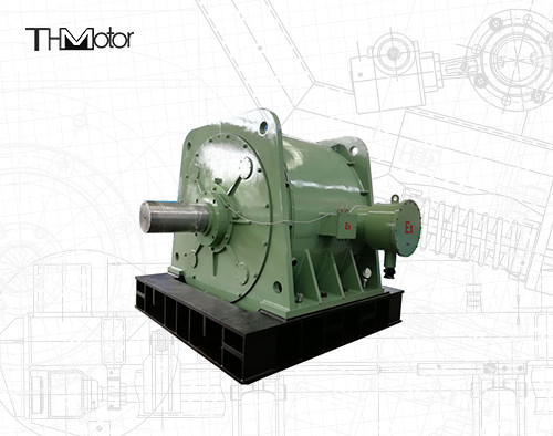 Motor de corrente alternada síncrona personalizável com faixa de velocidade de 1000 rpm a 1500 rpm