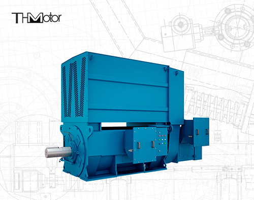 2200kw fabricou o motor de indução alto de aço B3 do rotor sem fôlego do torque V1