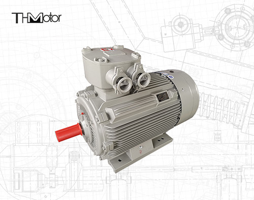 Motor elétrico à prova de chama assíncrono IP44 IP54 IP55 do fã do ventilador de YBF