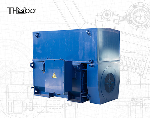 IC611 6000kw motor de C.A. de alta tensão da indução assíncrona de 3 fases para o ventilador 1500RPM