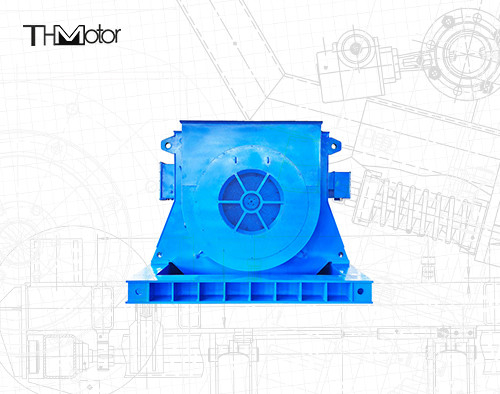 YRKK 1700KW Motor de indução de rotor de ferida de voltagem média