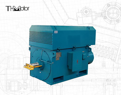 Motores assíncronos trifásicos 3kv-11kv do rotor sem fôlego de YRKK