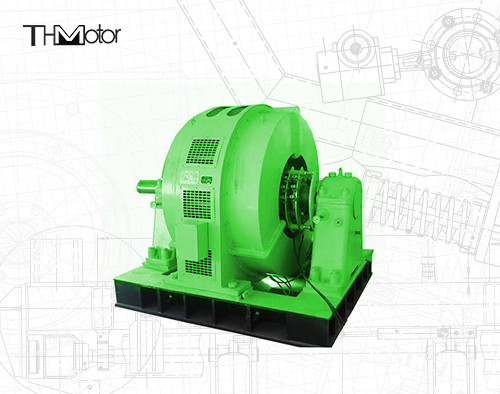 motor síncrono variável 1500rpm de ímã permanente da frequência do transporte de correia de 1000kw to12000kw