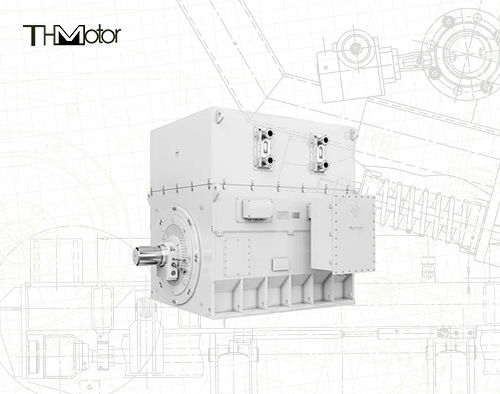 YKK500 Motor de alta tensão assíncrono de três fases de 6kV a 745 rpm