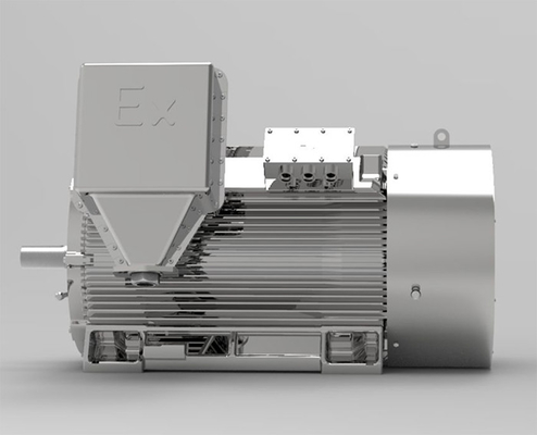 Fase 3 3600rpm assíncrona à prova de chama do motor elétrico da eficiência elevada IE2