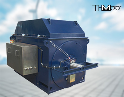 Motor de alta tensão trifásico do rotor sem fôlego de motor elétrico de motor elétrico da C.A. de YRKK 1000KW