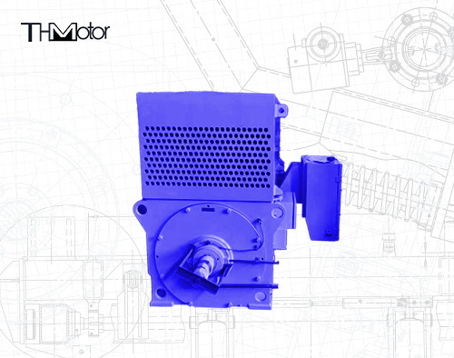 Motor de rotor da série HV com baixa vibração de alta tensão AC