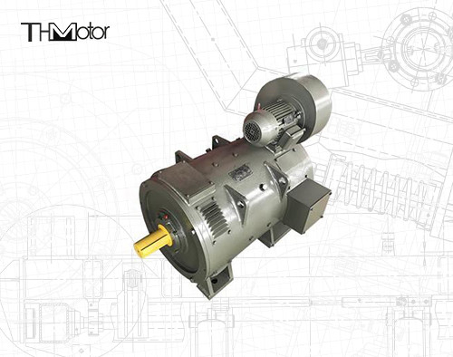 Motor auxiliar 900RPM IP23 IP44 da C.C. da alta tensão da movimentação do moinho de rolamento
