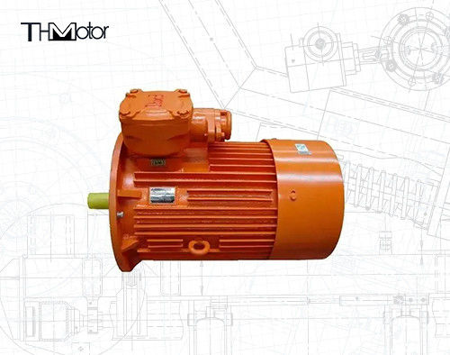 380-440V IMB3 Motor elétrico à prova de chama -15°C a 40°C Temperatura ambiente 200 KW