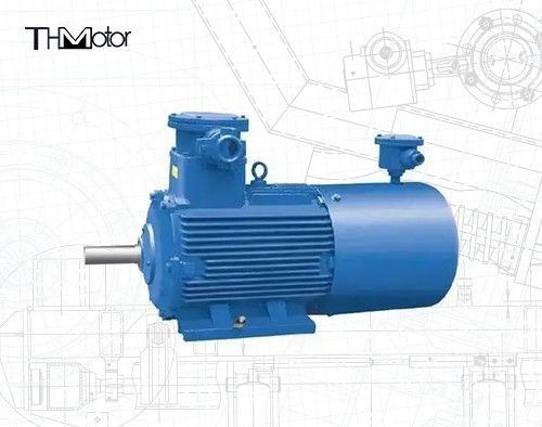 IC411 Motor elétrico à prova de chama Classe de protecção IP55 Nível sonoro ≤ 70 dB