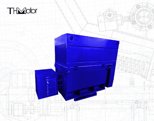 Motor AC de alta tensão de 1500 rpm com longa vida útil e arranque direto em linha