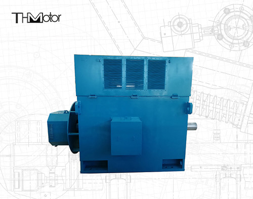 Motor de indução elétrico IP23 do rotor sem fôlego de anel deslizante do torque alto de YR560-4 3600rpm IP54 IP55