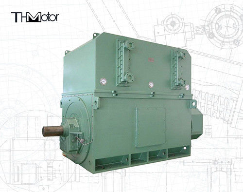 Motores industriais de alta tensão 6000v-11000v 2 pólos para otimizar o desempenho