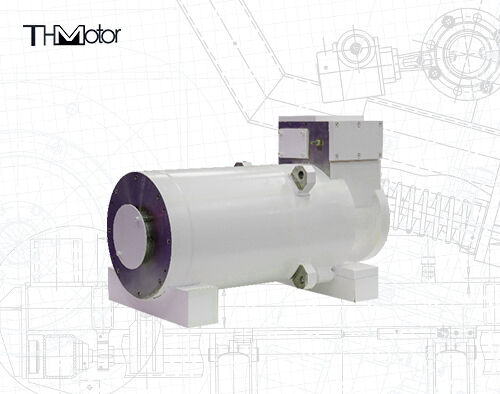 Motor assíncrono trifásico de 1000 kW com refrigeração IC37W e proteção IP56 para aplicações em máquinas de corte de carvão